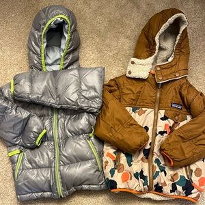 Kids Patagonia coats x 2!